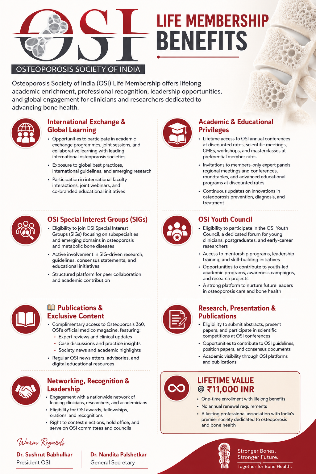 OSI Life Membership Benefits